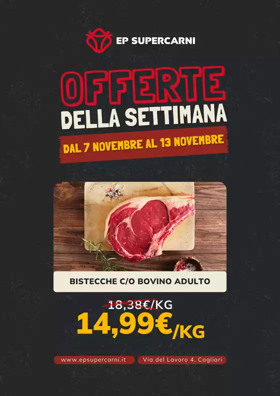 Volantino EP Supercarni | OFFERTE EP dal 7 novembre al 13 novembre A4 2 | 2025-11-11T00:00:00.000Z - 2025-11-13T00:00:00.000Z