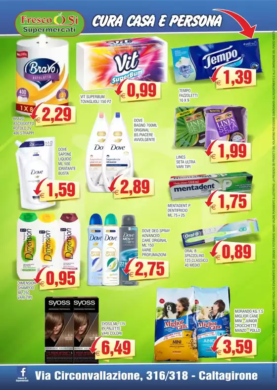 Volantino Fresco Si Supermercati | Cura casa e persona | 2025-11-11T00:00:00.000Z - 2025-11-22T00:00:00.000Z