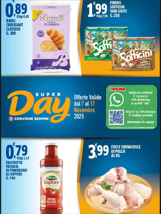 Volantino Orizzonte Supermercati | Super day | 2025-11-07T00:00:00.000Z - 2025-11-17T00:00:00.000Z