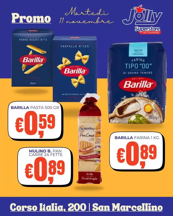 Volantino Jolly Market | Promo | 2025-11-11T00:00:00.000Z - 2025-11-11T00:00:00.000Z