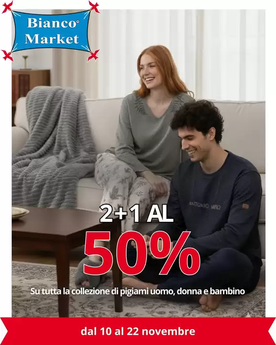 Volantino Bianco Market a Padova | 2+1 | 2025-11-10T00:00:00.000Z - 2025-11-22T00:00:00.000Z