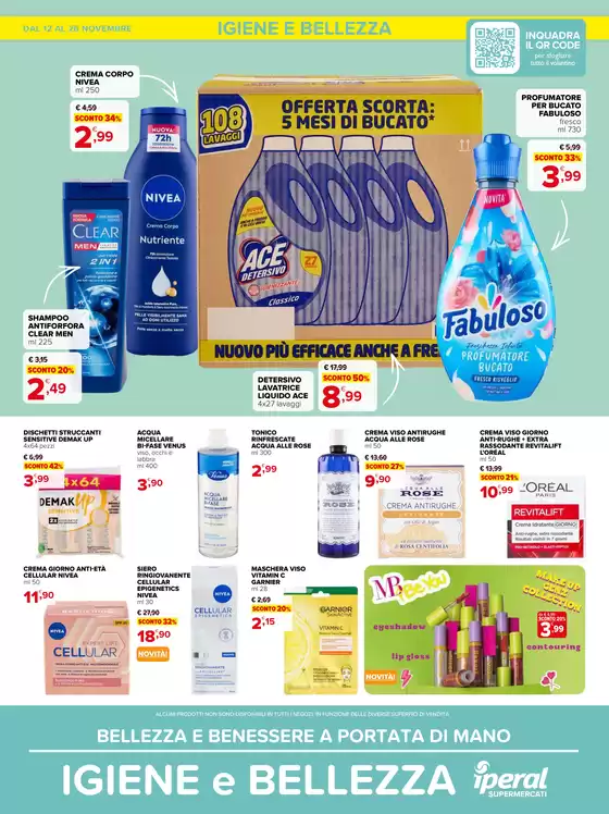 Volantino Iperal a Usmate Velate | Igiene e Bellezza | 2025-11-12T00:00:00.000Z - 2025-11-26T00:00:00.000Z