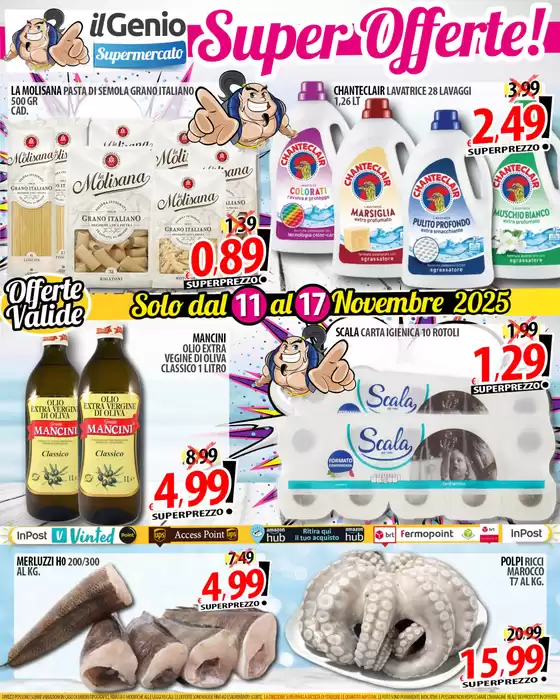 Volantino Il Genio a Altamura | Solo Dal 11 al 17 novembre 2025 | 2025-11-11T00:00:00.000Z - 2025-11-17T00:00:00.000Z