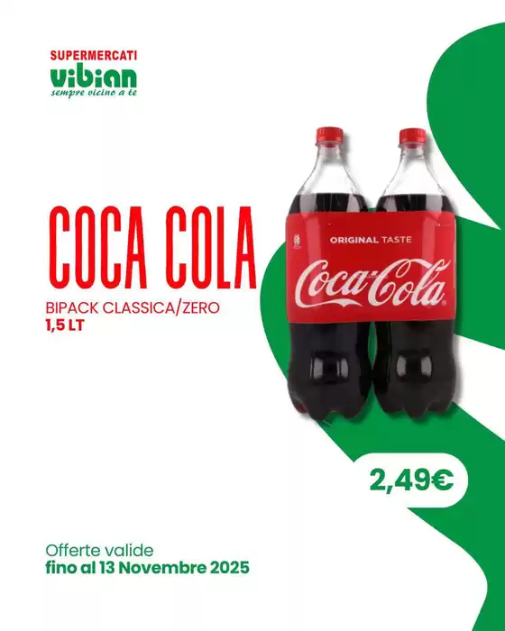 Volantino Vibian a Bagnara Calabra | Offerte valide fino al 13 novembre 2025 | 2025-11-12T00:00:00.000Z - 2025-11-13T00:00:00.000Z