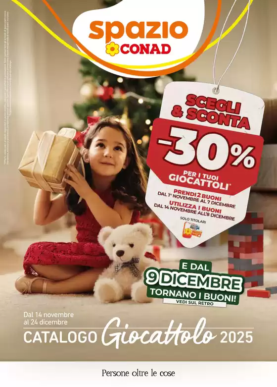 Volantino Spazio Conad a Alpignano | CATALOGO GIOCATTOLO 2025 | 2025-11-14T00:00:00.000Z - 2025-12-24T00:00:00.000Z