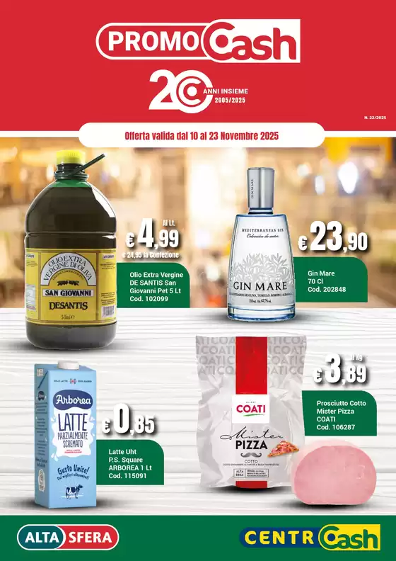 Volantino Centro Cash a Bagnara Calabra | Offerta valida dal 10 al 23 Novembre 2025 | 2025-11-10T00:00:00.000Z - 2025-11-23T00:00:00.000Z