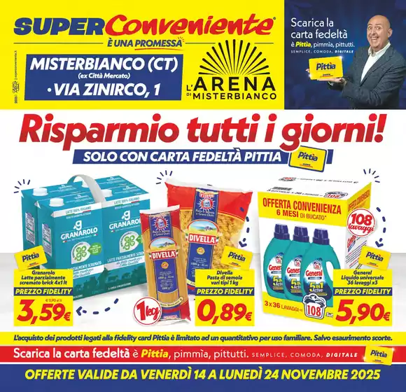 Volantino SuperConveniente a Vietri di Potenza | Risparmio tutti i giorni! | 2025-11-14T00:00:00.000Z - 2025-11-24T00:00:00.000Z