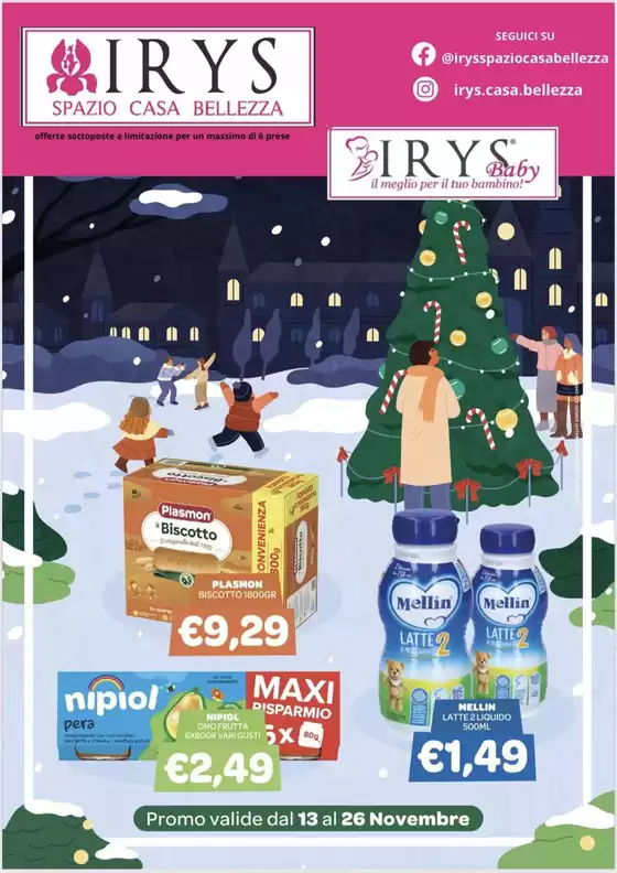 Volantino Irys a Camposampiero | Promo valide dal 13 al 26 novembre | 2025-11-13T00:00:00.000Z - 2025-11-26T00:00:00.000Z