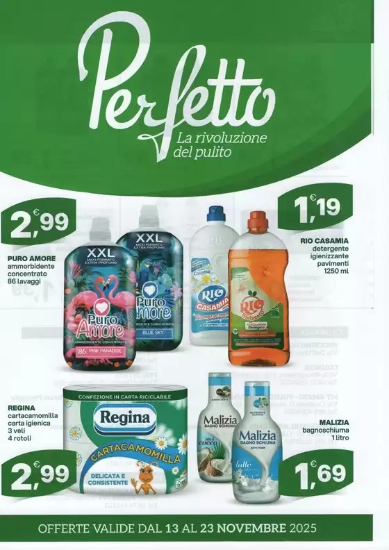 Volantino  a Camposampiero | La rivoluzione del pulito | 2025-11-13T00:00:00.000Z - 2025-11-23T00:00:00.000Z