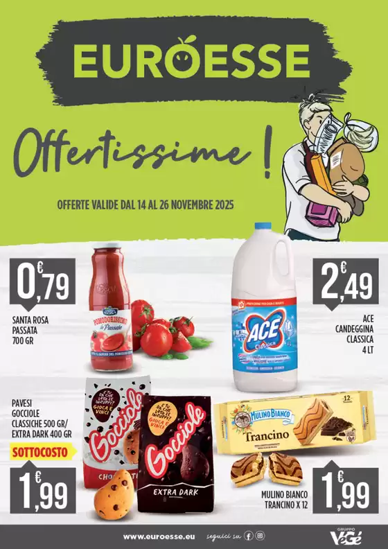 Volantino Euroesse a Trabia | Offerte valide dal 14 al 26 novembre 2025 | 2025-11-14T00:00:00.000Z - 2025-11-26T00:00:00.000Z
