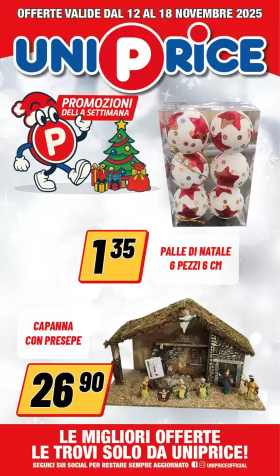 Volantino UniPrice a Casarano | Promozioni della settimana | 2025-11-13T00:00:00.000Z - 2025-11-18T00:00:00.000Z