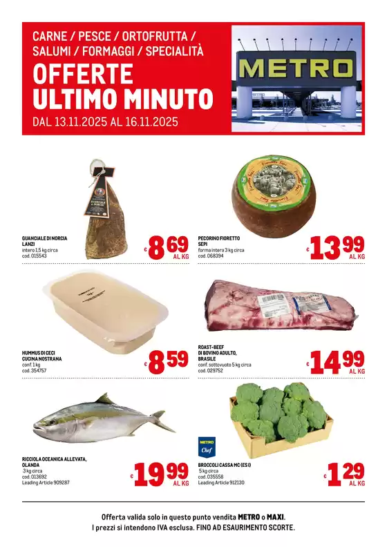 Volantino Metro a Trabia | Offerte freschissimi | 2025-11-13T00:00:00.000Z - 2025-11-16T00:00:00.000Z