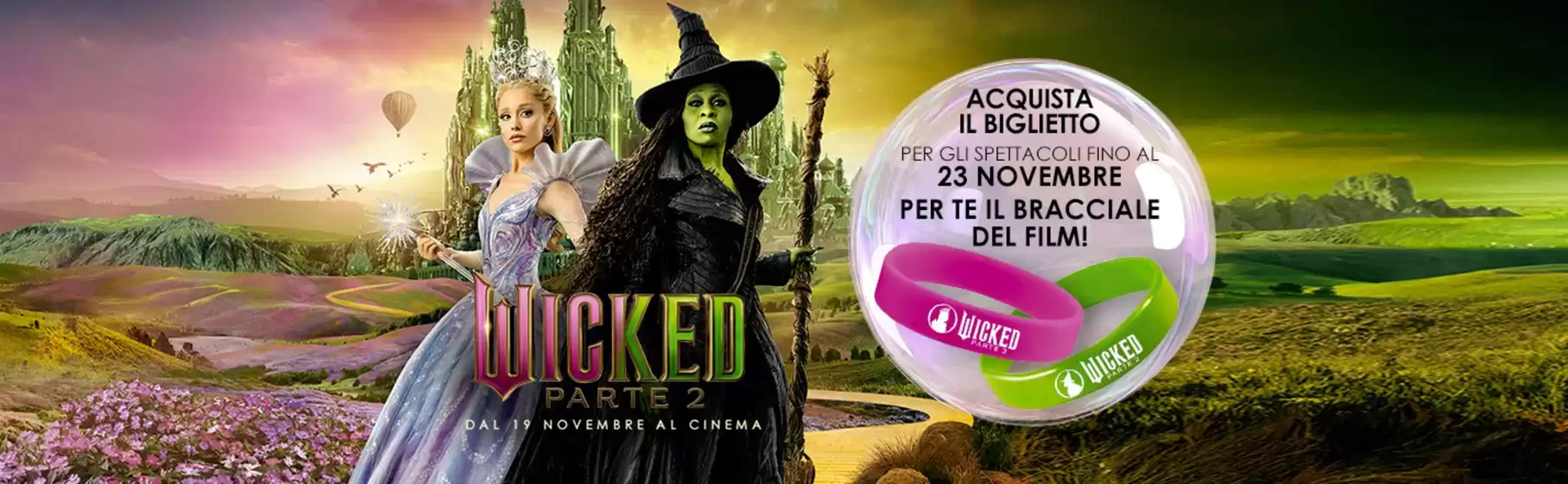 Volantino Uci Cinemas a Villa San Giovanni | Wicked parte 2 | 2025-11-19T00:00:00.000Z - 2025-11-30T00:00:00.000Z