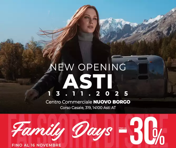 Volantino Piazza Italia | Family days | 2025-11-14T00:00:00.000Z - 2025-11-16T00:00:00.000Z