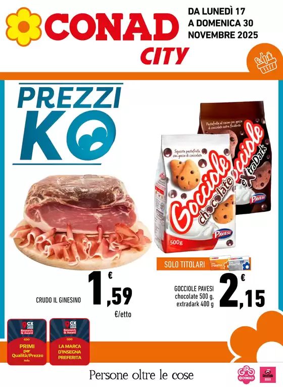 Volantino Conad City a Solignano | PREZZI KO | 2025-11-17T00:00:00.000Z - 2025-11-30T00:00:00.000Z