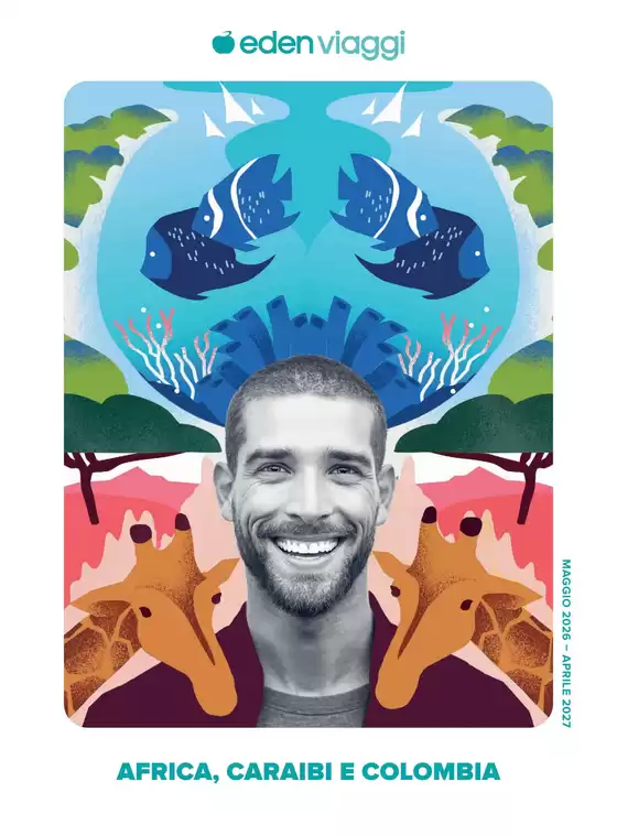 Volantino Eden Viaggi a Agrigento | Africa, Caraibi e Colombia 2026 | Eden Viaggi | 2026-05-01T00:00:00.000Z - 2027-04-30T00:00:00.000Z