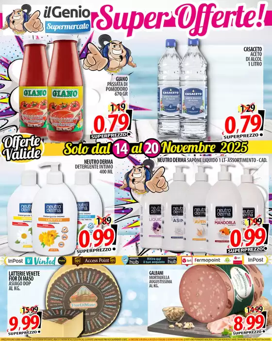 Volantino Il Genio a Fuscaldo | Solo Dal 14 al 20 novembre 2025 | 2025-11-14T00:00:00.000Z - 2025-11-20T00:00:00.000Z