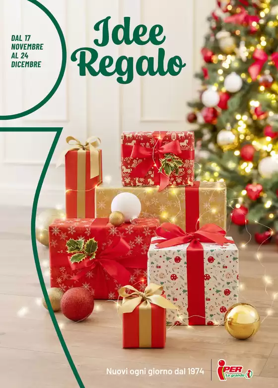 Volantino Iper La grande i a Solignano | Idee Regalo | 2025-11-17T00:00:00.000Z - 2025-12-24T00:00:00.000Z