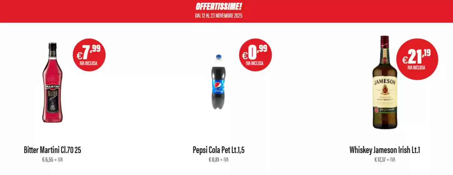 Volantino AG Cash and Carry a Cosenza | Offertissime! | 2025-11-14T00:00:00.000Z - 2025-11-23T00:00:00.000Z