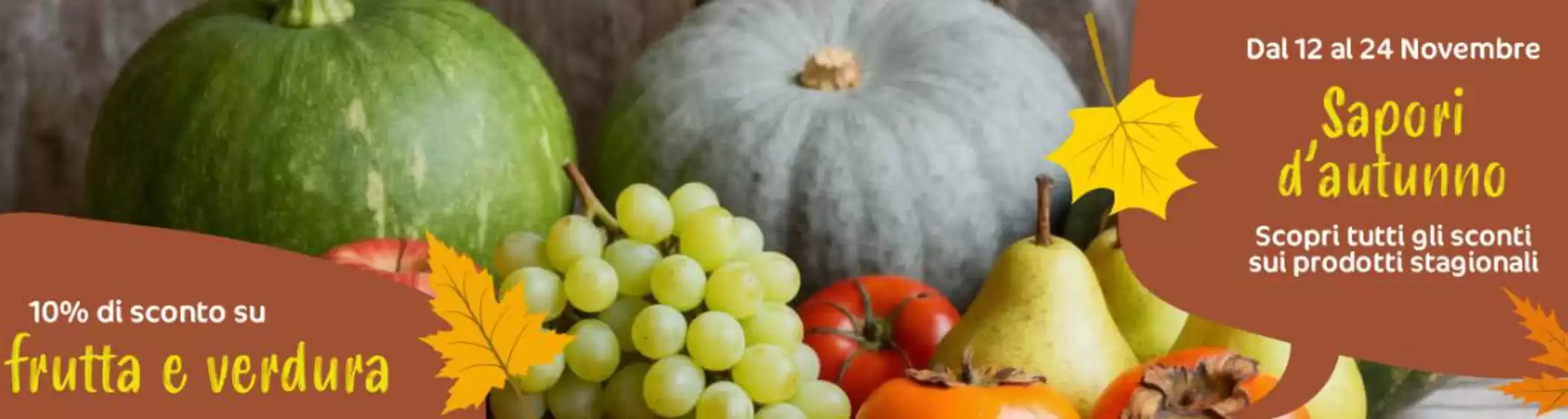 Volantino CraiGO a Cosenza | Sapori d'Autunno | 2025-11-14T00:00:00.000Z - 2025-11-24T00:00:00.000Z