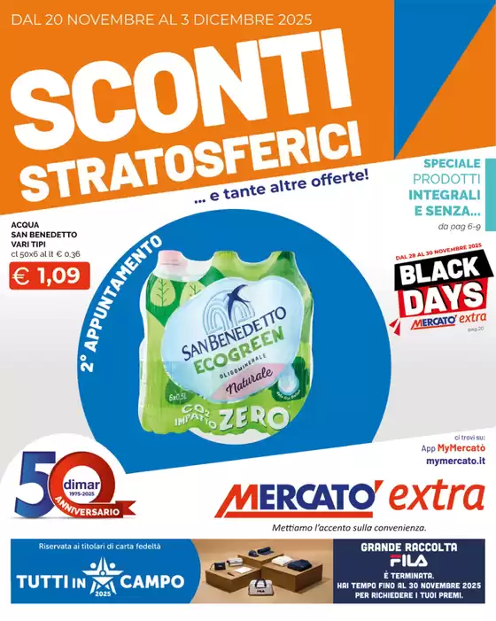 Volantino Mercatò Extra a Palermo | Sconti stratosferici | 2025-11-20T00:00:00.000Z - 2025-12-03T00:00:00.000Z