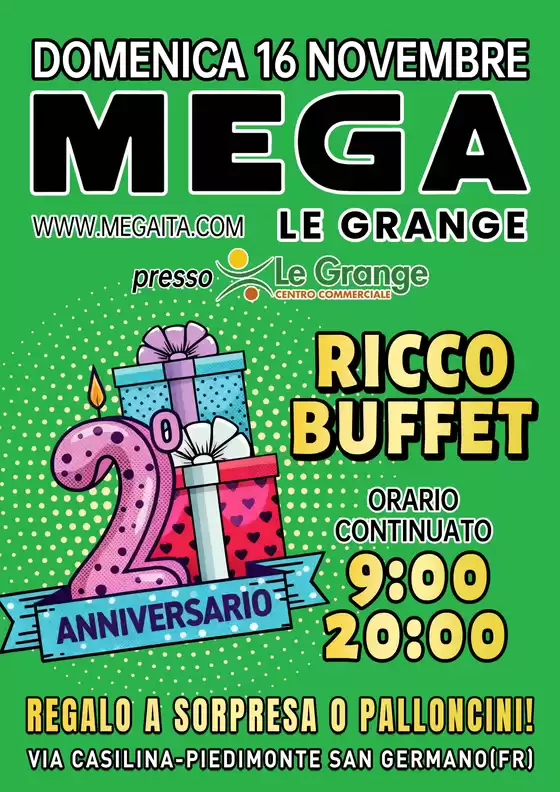 Volantino Mega a Isernia | Mega Le Grange | 2025-11-16T00:00:00.000Z - 2025-12-16T00:00:00.000Z