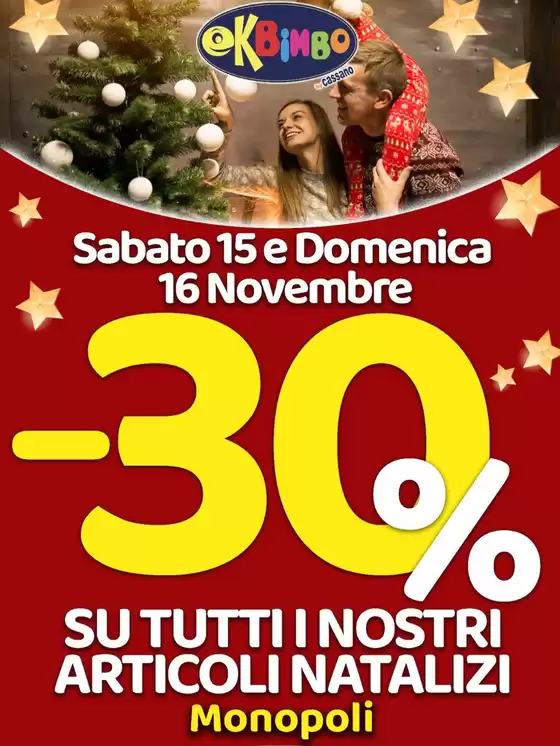 Volantino Ok Bimbo | Offerte e promozioni attuali | 2025-11-15T00:00:00.000Z - 2025-11-16T00:00:00.000Z