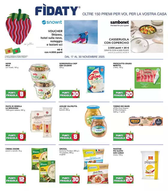 Volantino Esselunga a Palermo | Raccolta Punti Fragola | 2025-11-17T00:00:00.000Z - 2025-11-30T00:00:00.000Z