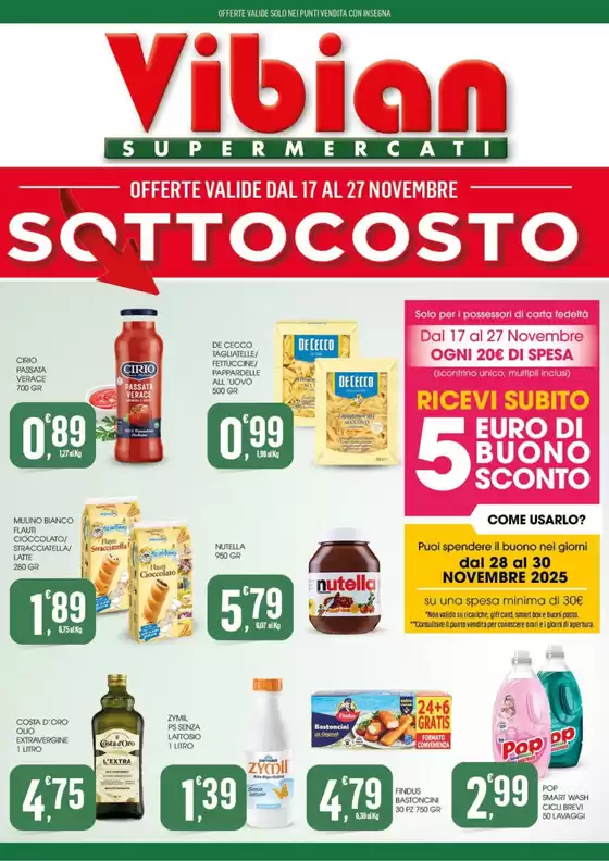 Volantino Vibian a Palermo | Sottocosto | 2025-11-17T00:00:00.000Z - 2025-11-27T00:00:00.000Z