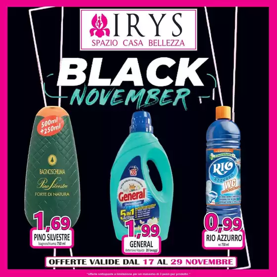 Volantino Irys | Black November | 2025-11-17T00:00:00.000Z - 2025-11-29T00:00:00.000Z