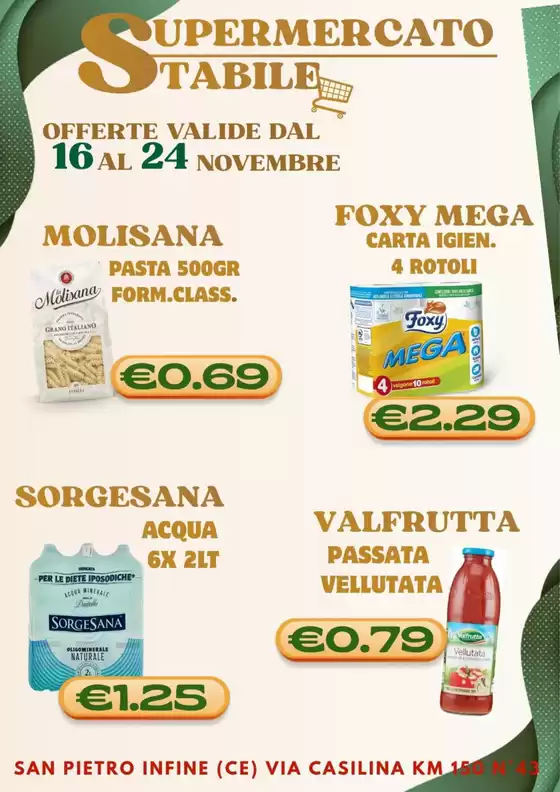 Volantino Supermercati Stabile a Palermo | Offerte | 2025-11-17T00:00:00.000Z - 2025-11-24T00:00:00.000Z