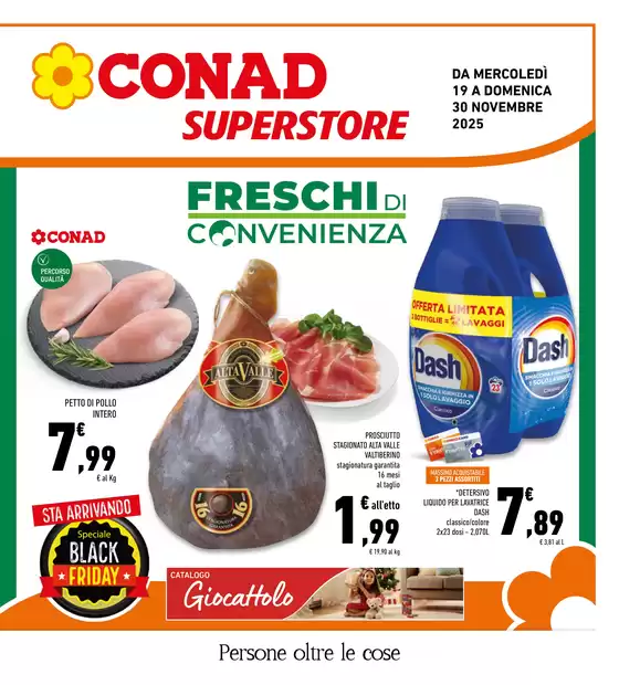 Volantino Conad Superstore a Corciano | FRESCHI di Convenienza | 2025-11-19T00:00:00.000Z - 2025-11-30T00:00:00.000Z