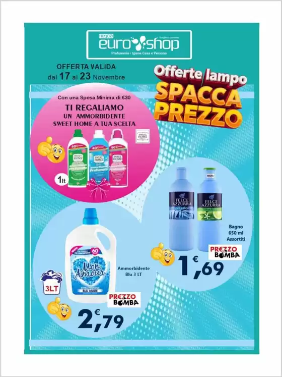 Volantino | Offerte lampo spacca prezzo | 2025-11-17T00:00:00.000Z - 2025-11-23T00:00:00.000Z