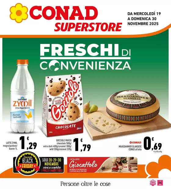 Volantino Conad Superstore a Roccacasale | Freschi di Convenienza | 2025-11-19T00:00:00.000Z - 2025-11-30T00:00:00.000Z