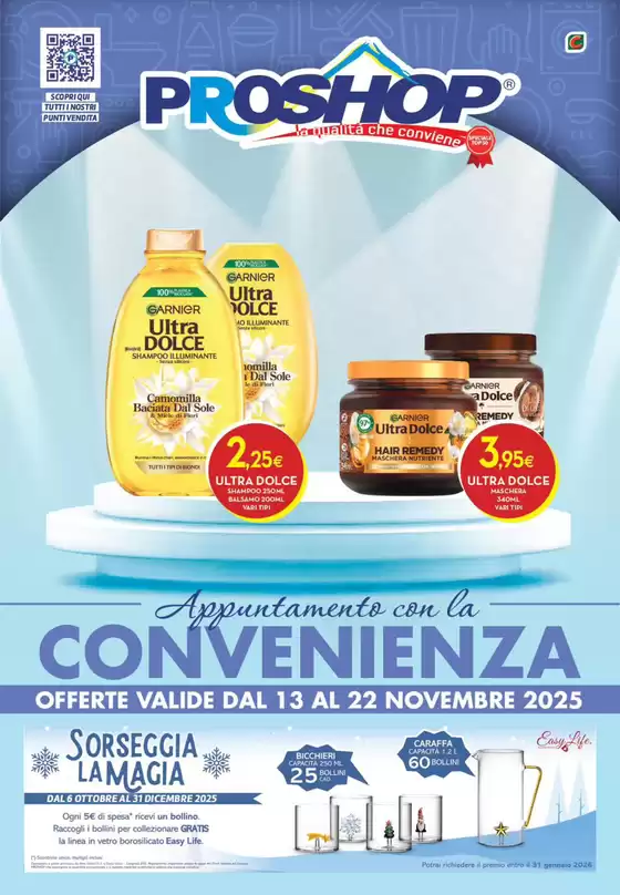 Volantino Proshop | Appuntamento con la convenienza | 2025-11-17T00:00:00.000Z - 2025-11-22T00:00:00.000Z