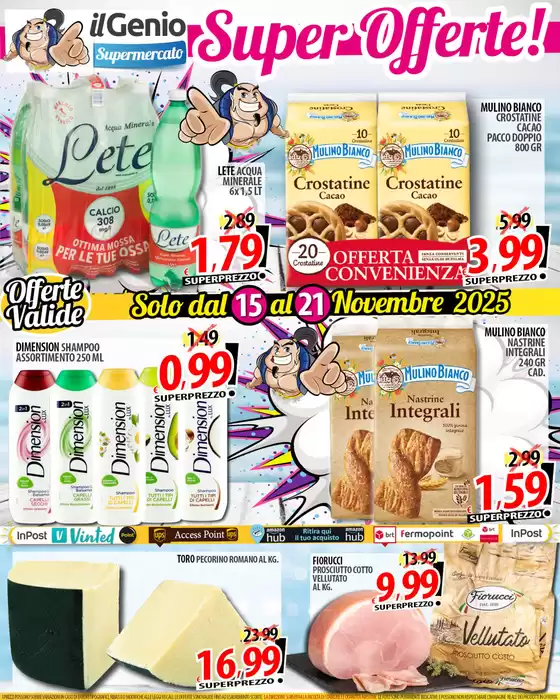Volantino Il Genio a Vittoria | Solo Dal 15 al 21 novembre 2025 | 2025-11-17T00:00:00.000Z - 2025-11-21T00:00:00.000Z