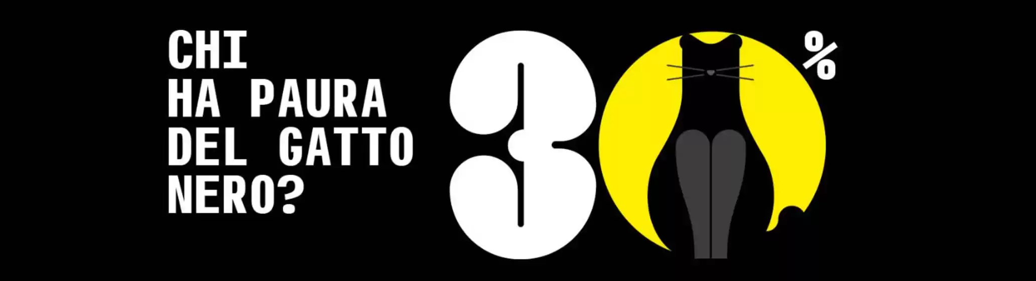 Volantino Ottica Claro a Rivoli | Chi ha paura del gatto nero ? | 2025-11-17T00:00:00.000Z - 2025-11-30T00:00:00.000Z