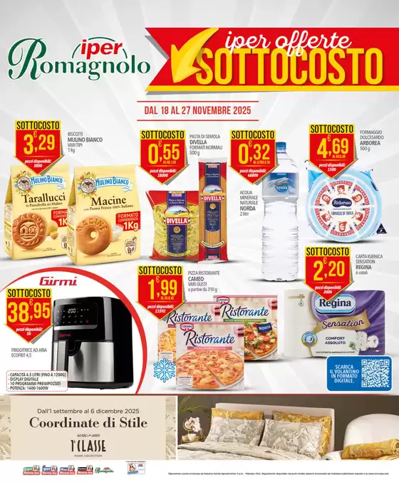 Volantino Iper Romagnolo | Sottocosto | 2025-11-18T00:00:00.000Z - 2025-11-27T00:00:00.000Z