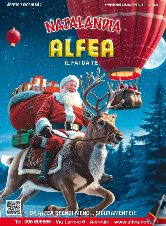 Volantino Alfea a Anzio | NATALANDIA ALFEA IL FAI DA TE | 2025-11-17T00:00:00.000Z - 2025-12-31T00:00:00.000Z
