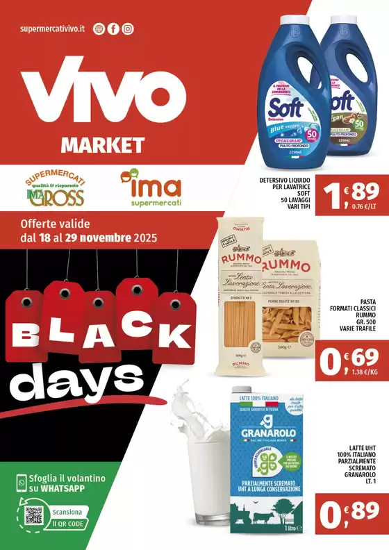 Volantino Vivo Market | Black days | 2025-11-18T00:00:00.000Z - 2025-11-29T00:00:00.000Z