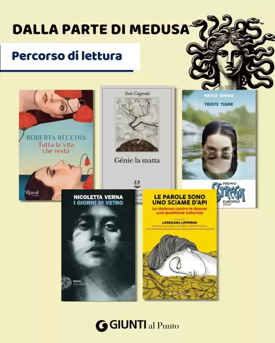 Volantino Giunti al Punto a Bologna | Dalla parte di medusa | 2025-11-18T00:00:00.000Z - 2025-11-30T00:00:00.000Z