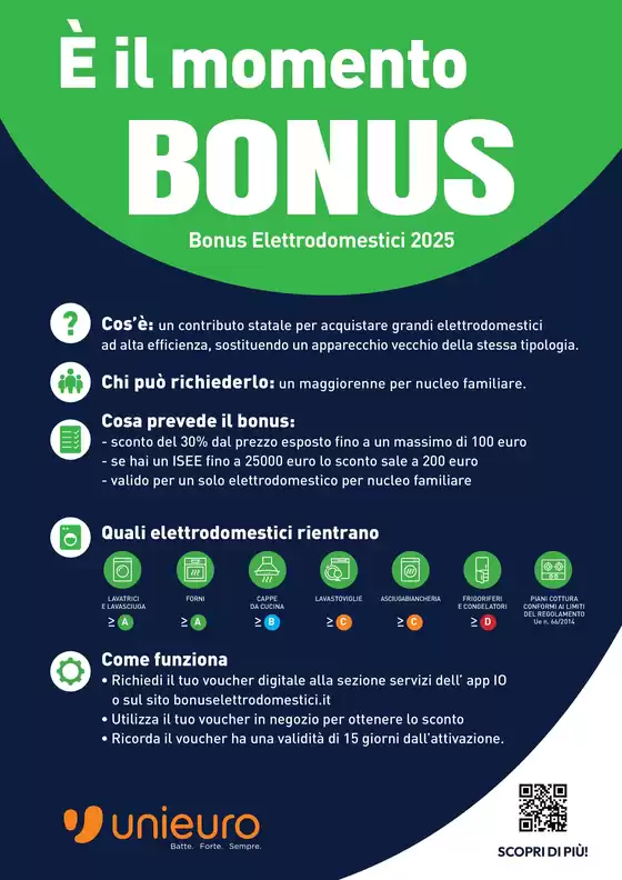 Volantino Unieuro a Cona | È il momento del bonus da Unieuro! | 2025-11-19T00:00:00.000Z - 2025-11-25T00:00:00.000Z