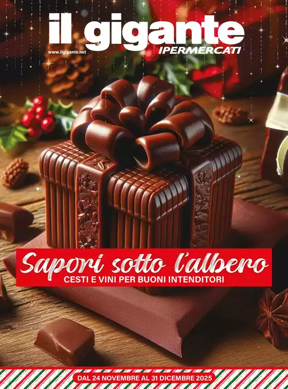 Volantino Il Gigante a Trecate | Sapori sotto l'Albero | 2025-11-24T00:00:00.000Z - 2025-12-24T00:00:00.000Z