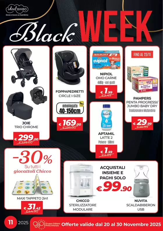 Volantino Ideal Bimbo a Oderzo | Offerte Ideal Bimbo | 2025-11-20T00:00:00.000Z - 2025-11-30T00:00:00.000Z