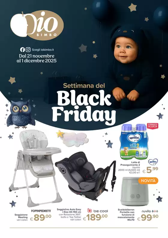 Volantino Io Bimbo a Ottaviano | Settimana del Black Friday | 2025-11-21T00:00:00.000Z - 2025-12-01T00:00:00.000Z