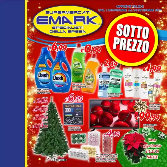 Volantino Supermercati Emark a Parma | Sottoprezzo | 2025-11-21T00:00:00.000Z - 2025-12-23T00:00:00.000Z