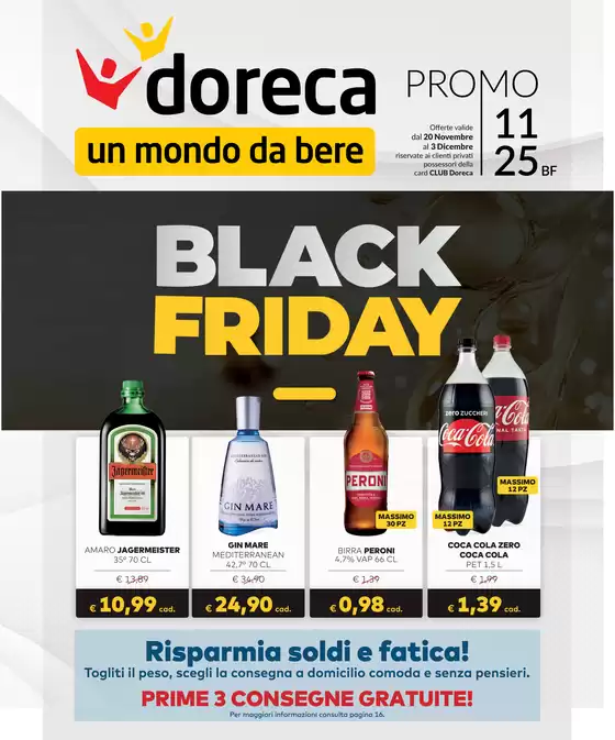 Volantino Doreca a La Spezia | Black Friday | 2025-11-20T00:00:00.000Z - 2025-12-03T00:00:00.000Z