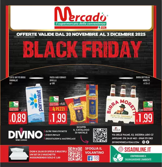 Volantino Mercadò a Asti | Black friday | 2025-11-20T00:00:00.000Z - 2025-12-03T00:00:00.000Z