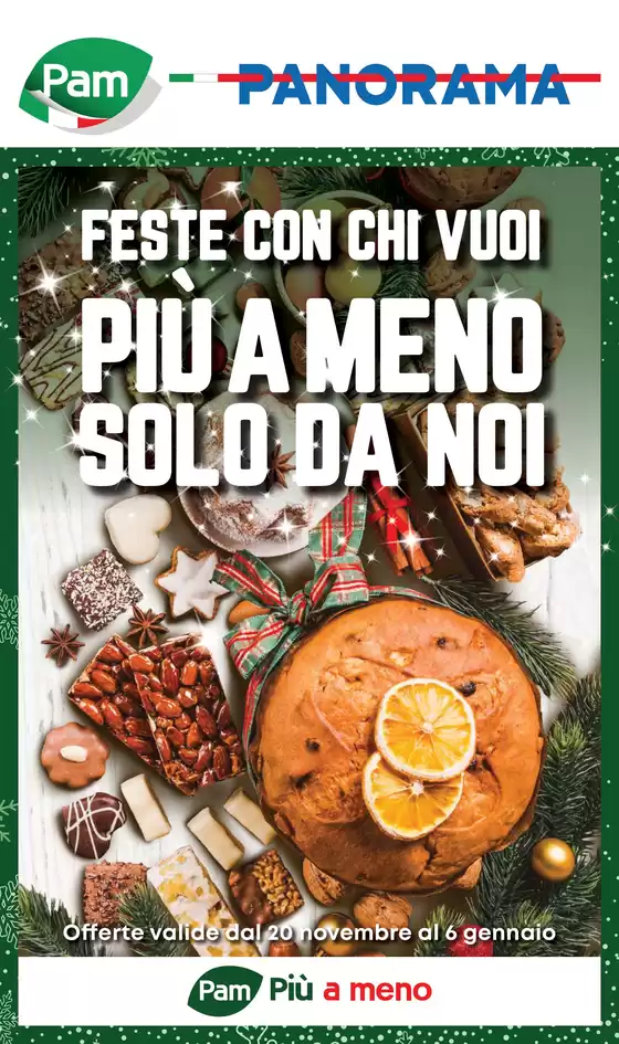 Volantino Pam a Padova | Sotto costo dal 20 al 3 dicembre | 2025-11-20T00:00:00.000Z - 2026-01-06T00:00:00.000Z