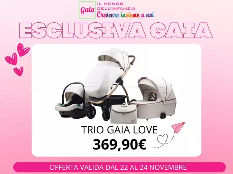 Volantino Sanitaria Gaia a Milano | Esclusiva gaia | 2025-11-22T00:00:00.000Z - 2025-11-24T00:00:00.000Z